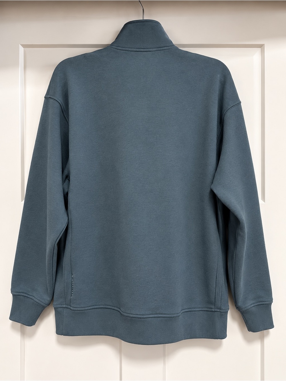 Athleta Forever Fleece 1/4 Zip Sweatshirt Oversized Pullover Size S - Picture 5 of 11